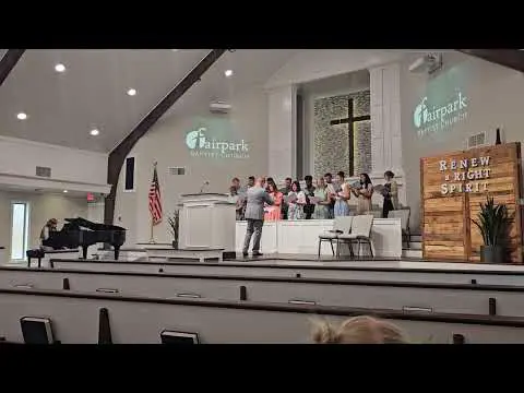 Video: The Solid Rock sung by the Fairpark Baptist Ensemble